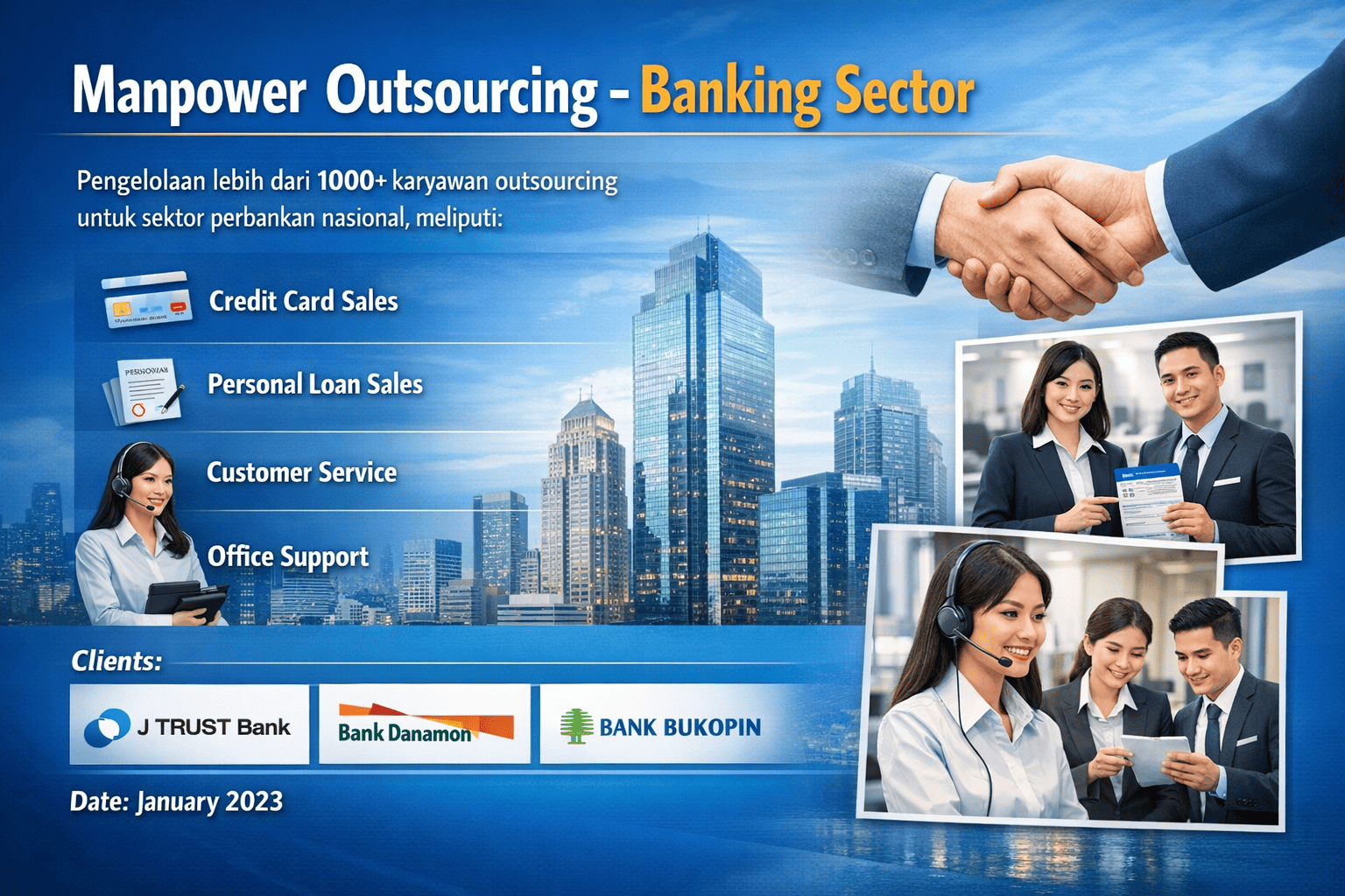 Manpower Outsourcing - Banking Sector